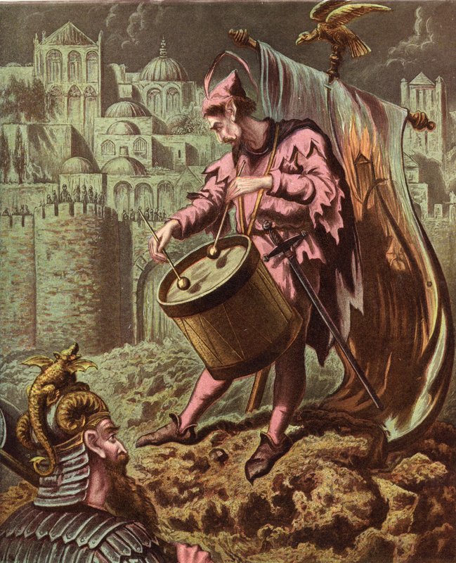 Diaboluss trummis före The Walls of Mansoul av English School