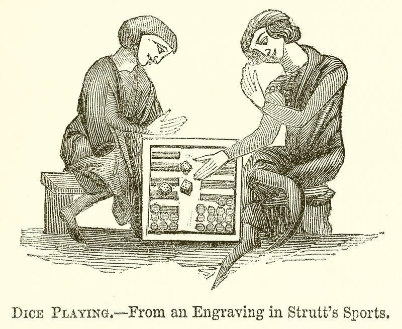 Tärningsspel av English School