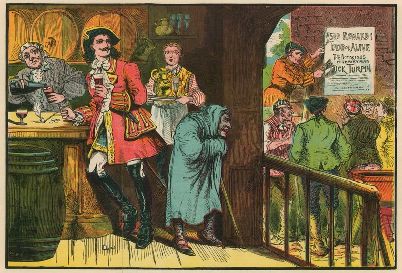 Dick Turpin: Femhundra punds belöning! Död eller levande! av English School
