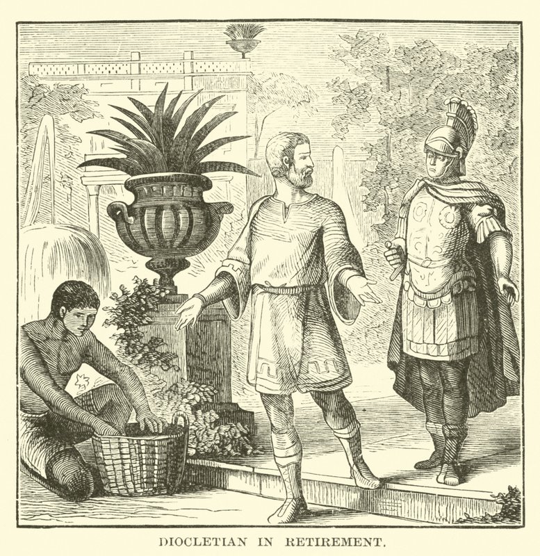 Diocletianus i pension av English School