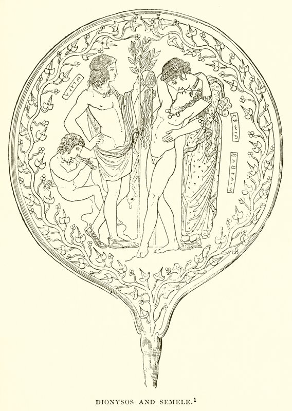 Dionysos och prov av English School