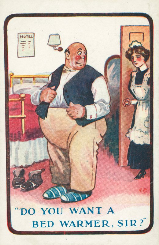 Vill du ha en sängvärmare, sir? av English School