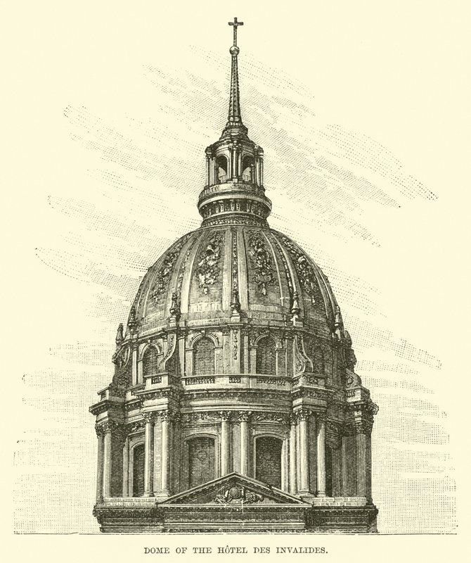 Kupolen på Hotel des Invalides av English School