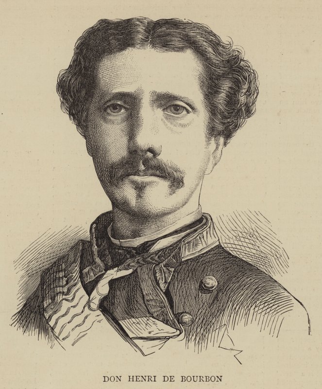 Don Henri de Bourbon (gravyr) av English School