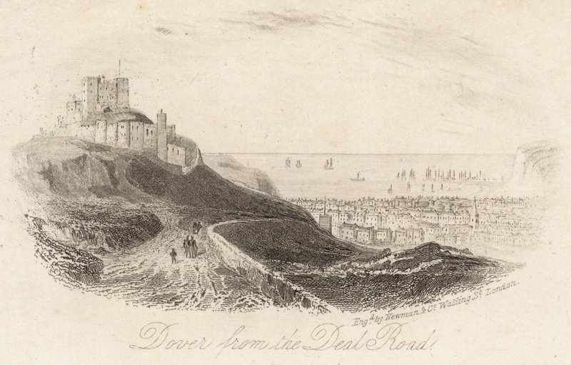 Dover från Deal Road av English School