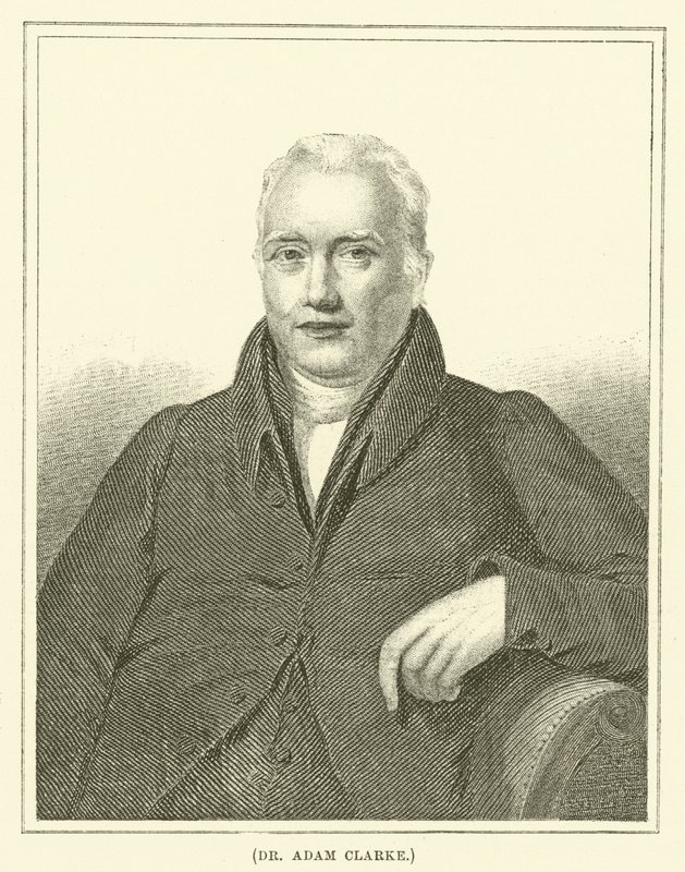 Dr Adam Clarke (gravyr) av English School