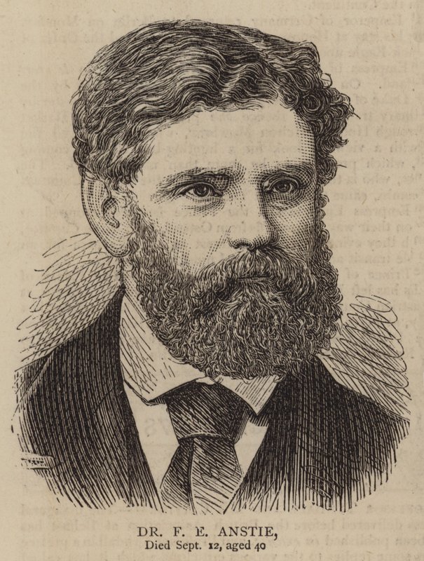 Dr F E Anstie (gravyr) av English School