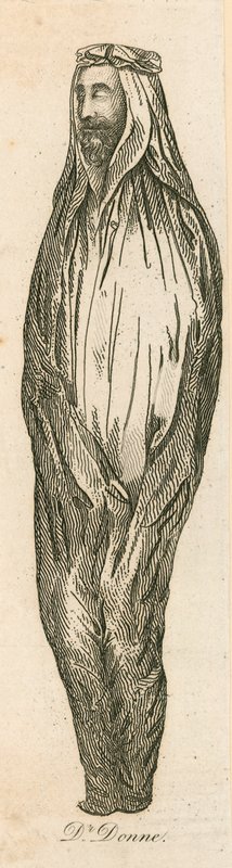 Dr John Donne, dekanus vid Cathedral Church of St Pauls London av English School