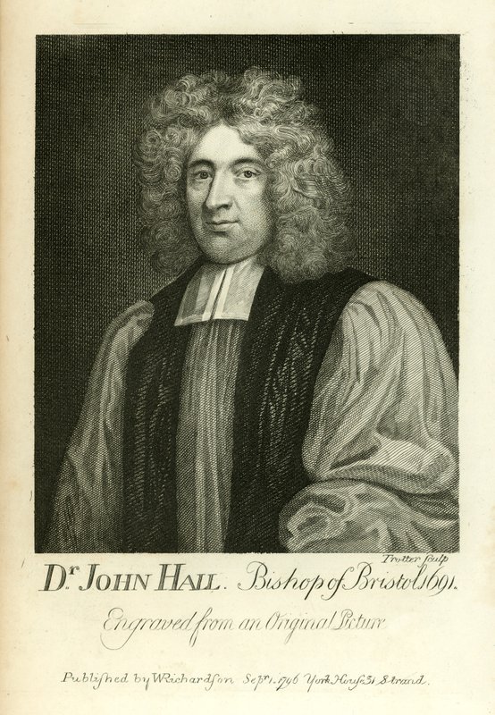 Dr John Hall, biskop av Bristol av English School