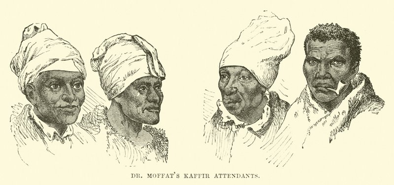 Dr Moffats Kaffir skötare av English School