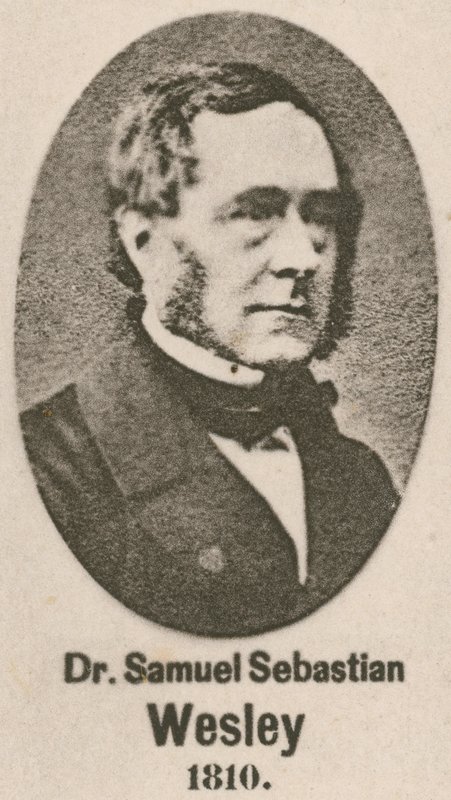Dr Samuel Sebastian Wesley (gravyr) av English School