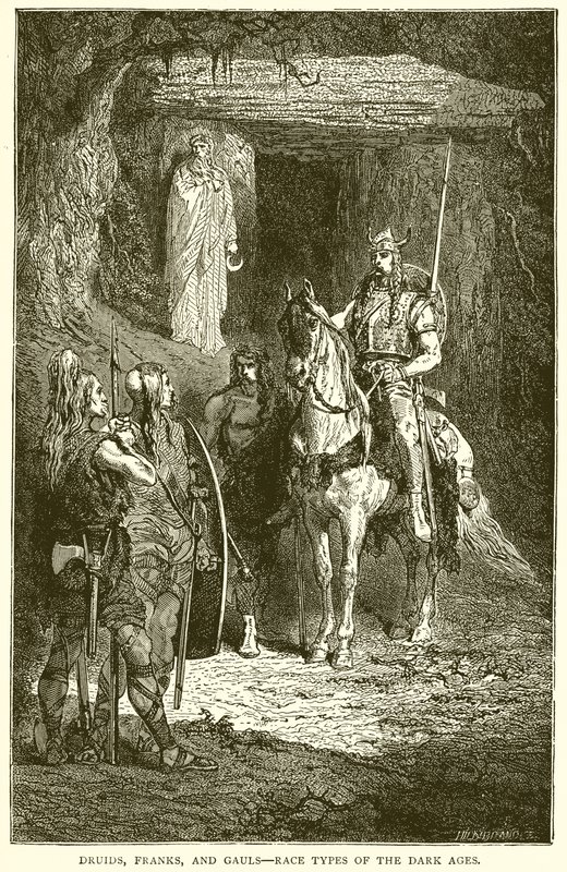 Druider, franker och galler - rastyper från den mörka medeltiden av English School