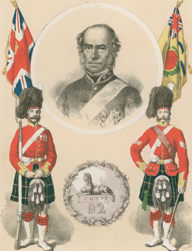 hertig av Richmond. The Ninety-Second, eller "Gordon Highlanders" av English School