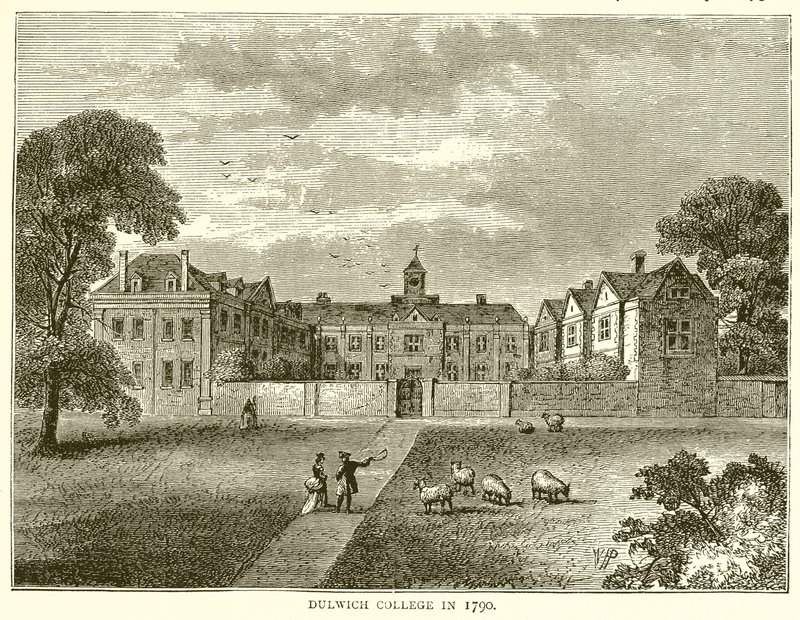 Dulwich College 1790 av English School
