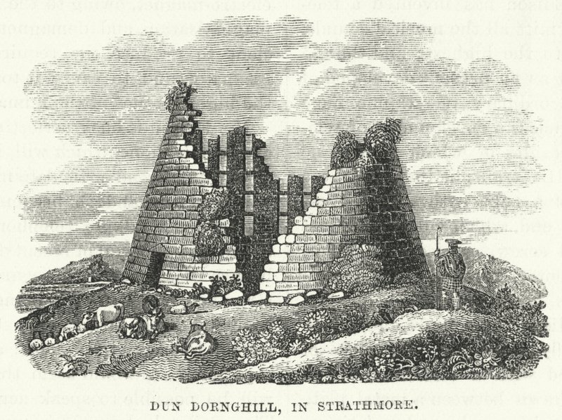 Dun Dornghill, i Strathmore (gravyr) av English School