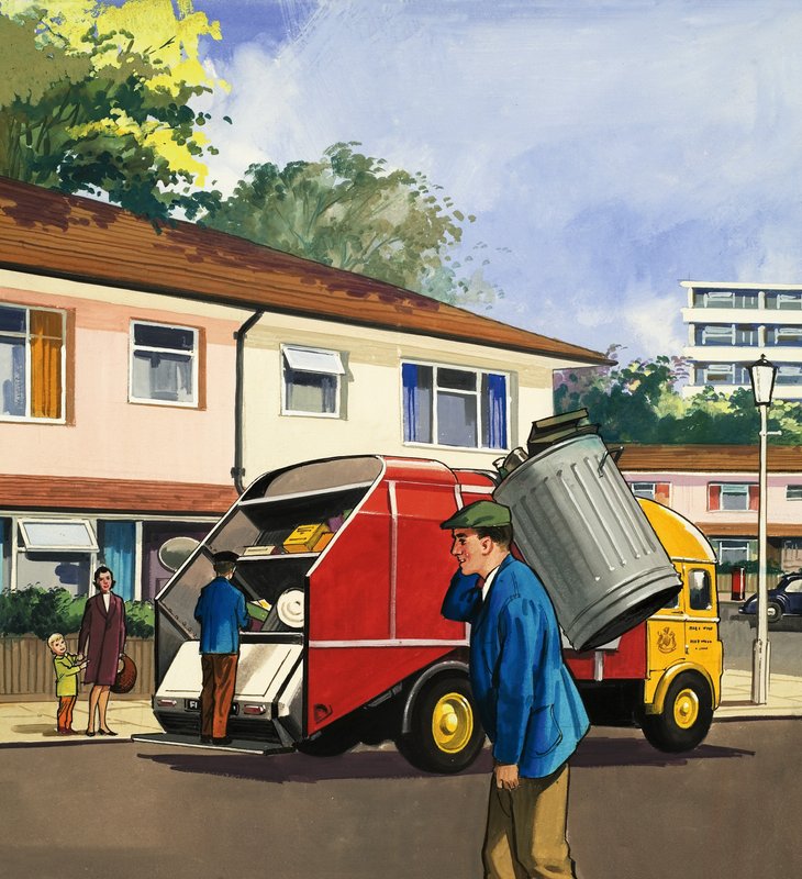 Dustmen av English School
