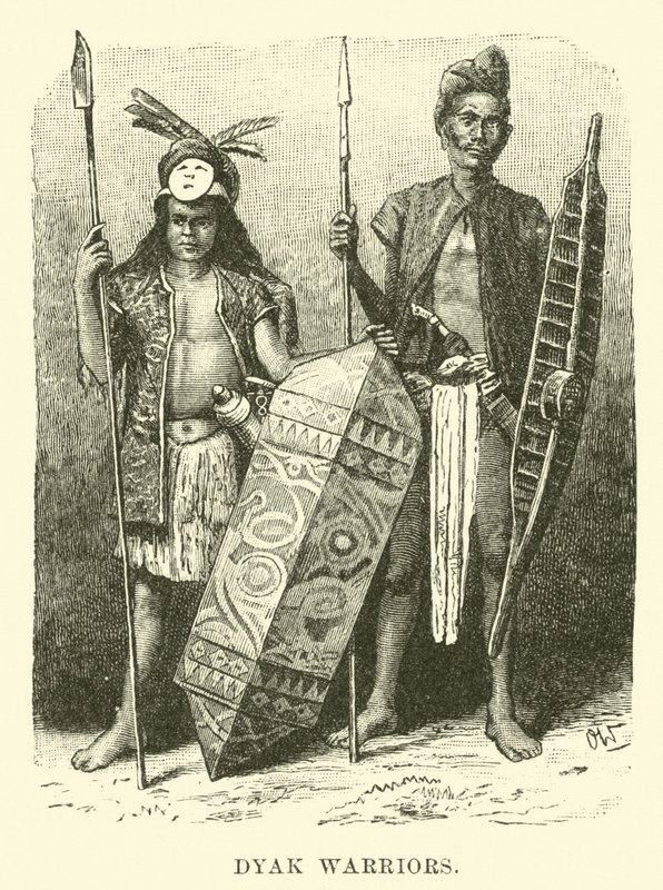 Dyak Warriors av English School