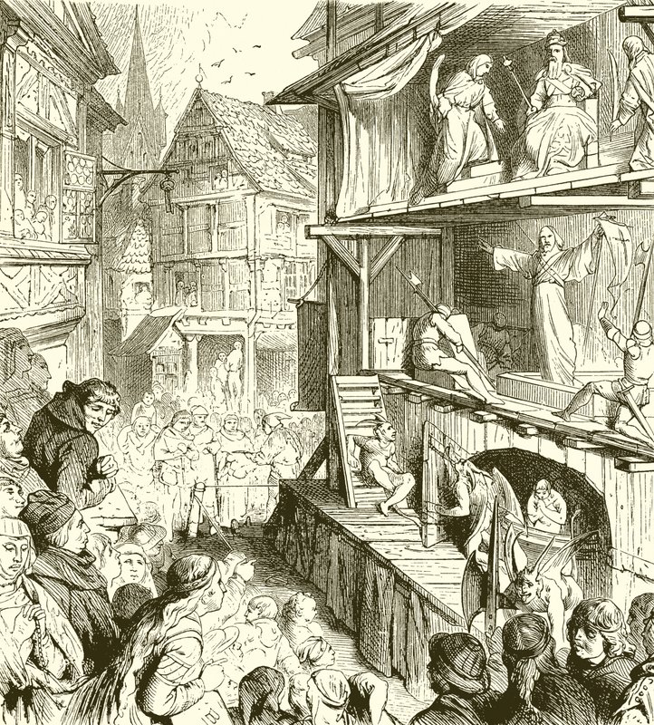 Early Drama: A Passion Play av English School