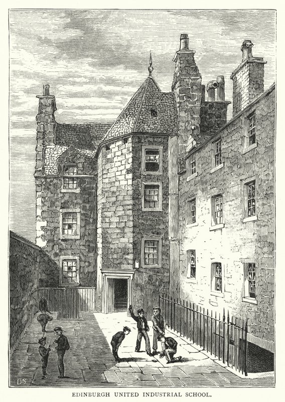 Edinburgh United Industrial School (gravyr) av English School