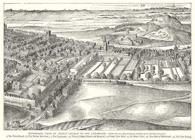 Edinburgh, från St Giles