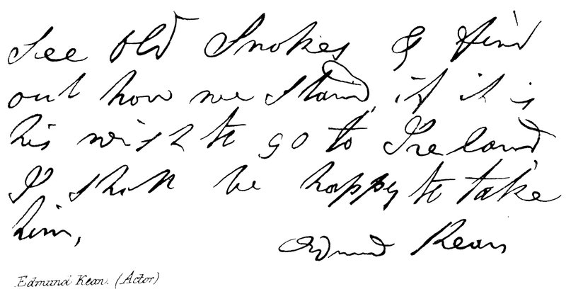 Edmund Kean, (skådespelare) av English School