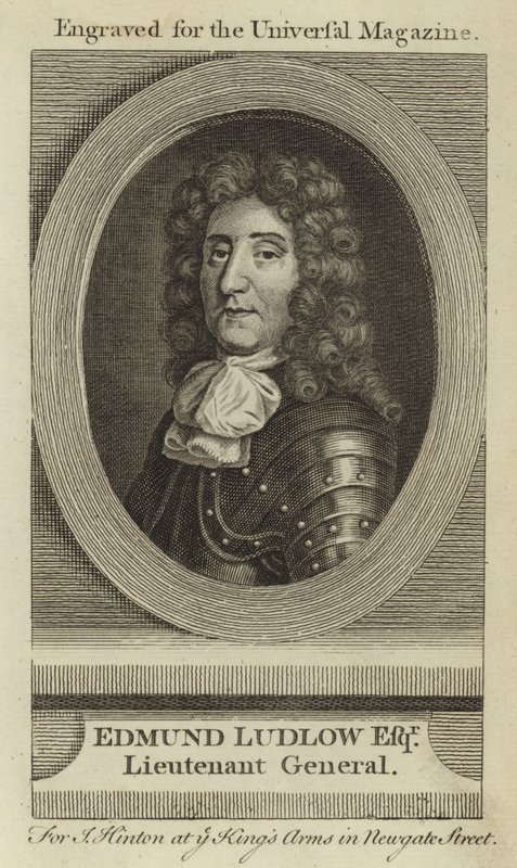 Edmund Ludlow Esquire, generallöjtnant av English School