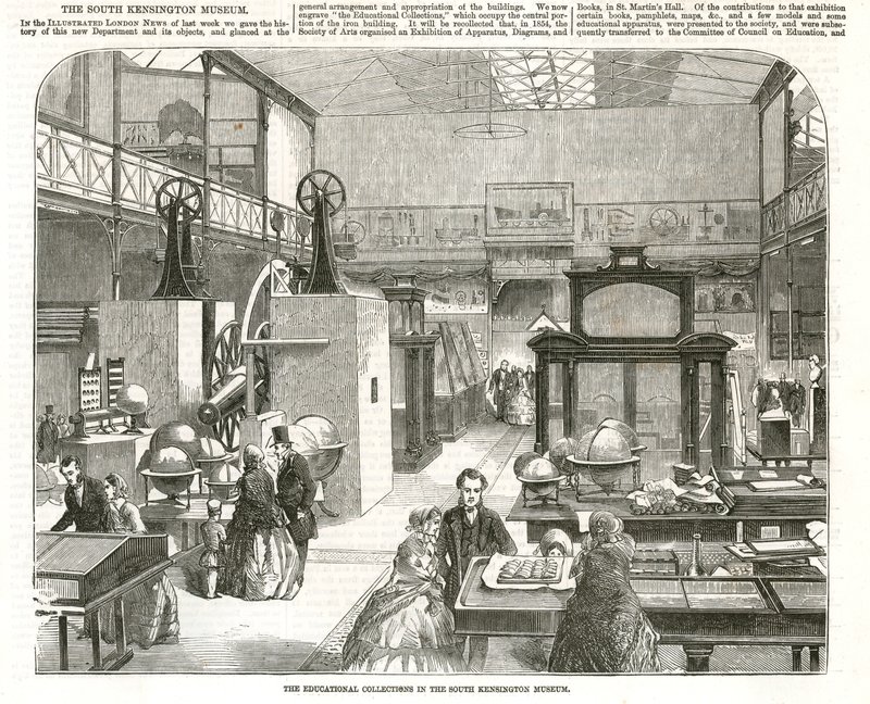 Utbildningssamlingar på South Kensington Museum av English School