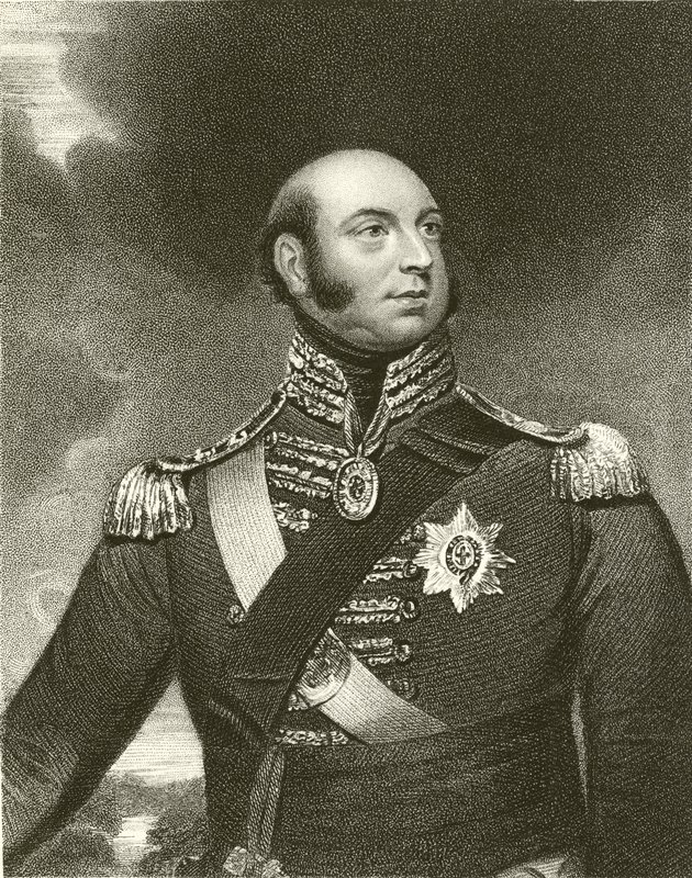 Edward Duke of Kent och Strathearn av English School