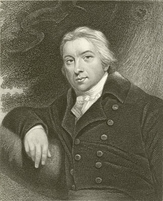 Edward Jenner av English School