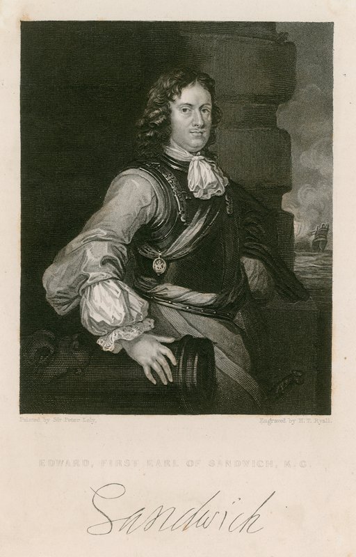 Edward Montagu, Earl of Sandwich av English School