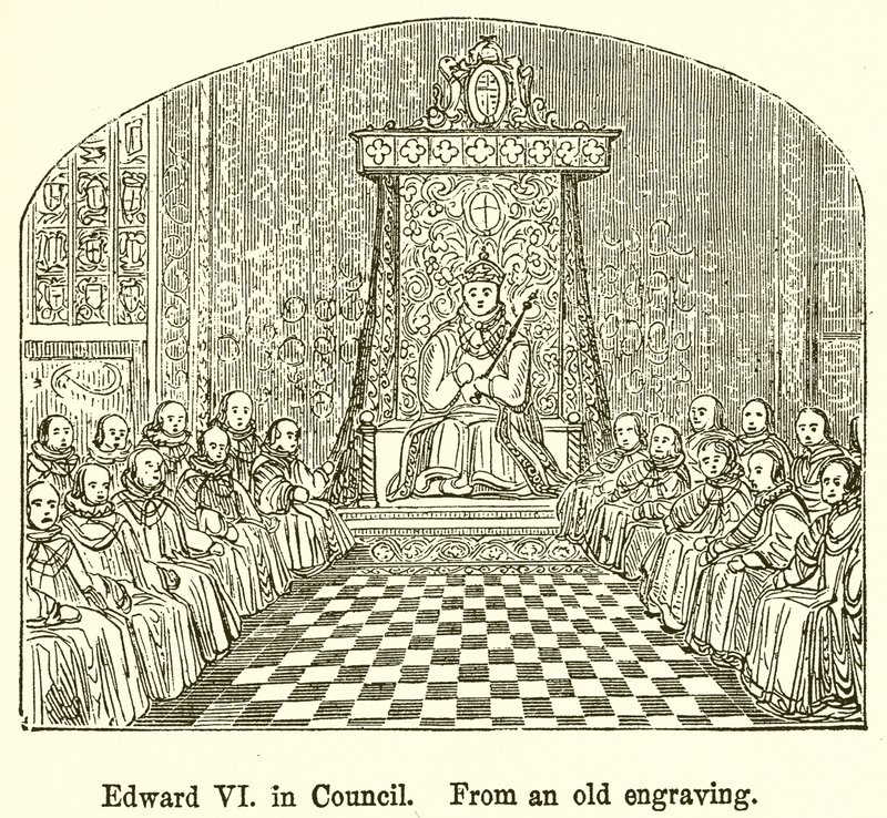 Edvard VI. i rådet av English School