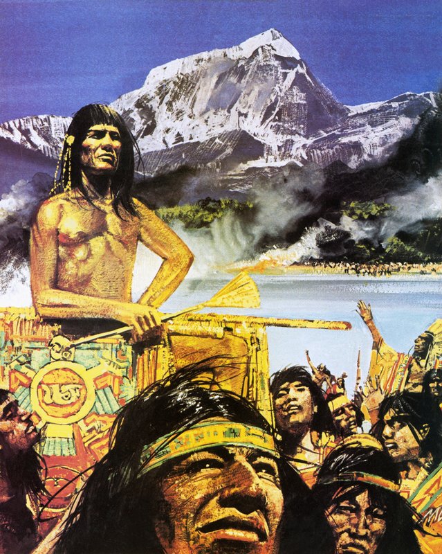 El Dorado, den gyllene mannen av English School