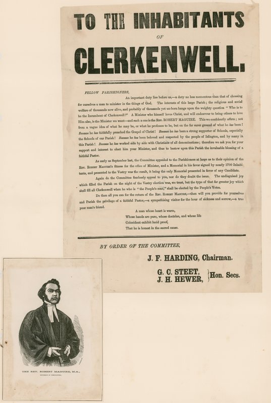 Val av minister, St James