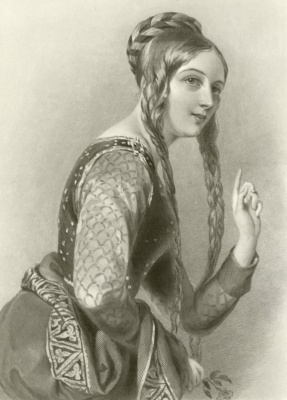 Eleanor av Aquitaine, drottning av kung Henrik II av English School
