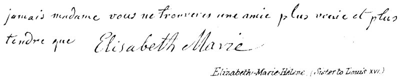 Elizabeth-Marie-Helene, (syster till Ludvig XVI) av English School