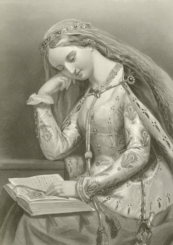 Elizabeth av York, drottning av kung Henrik VII av English School