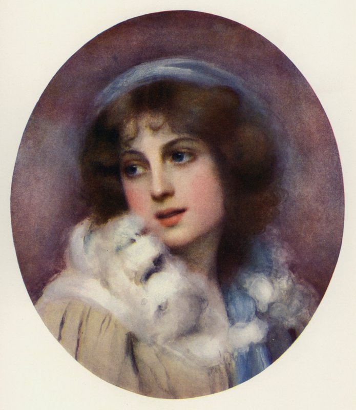 Elsie (färg litho) av English School
