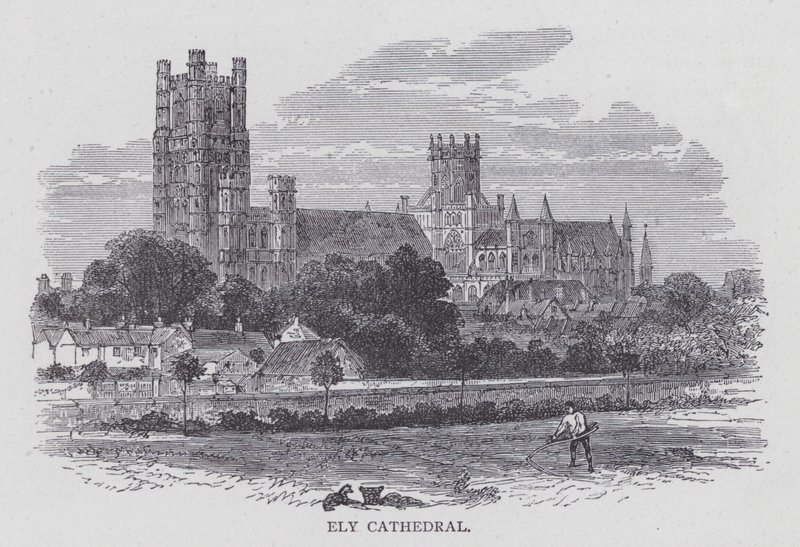 Ely Cathedral (gravyr) av English School