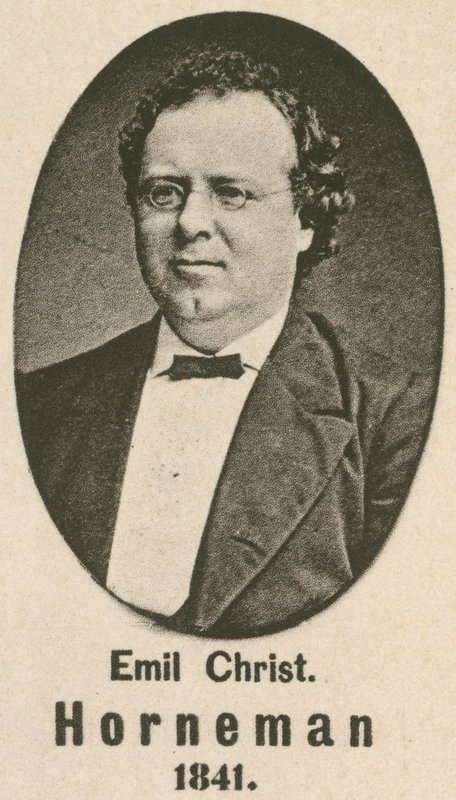 Emil Christian Horneman (gravyr) av English School
