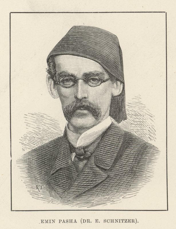 Emin Pasha (Dr E Schnitzer) (gravyr) av English School