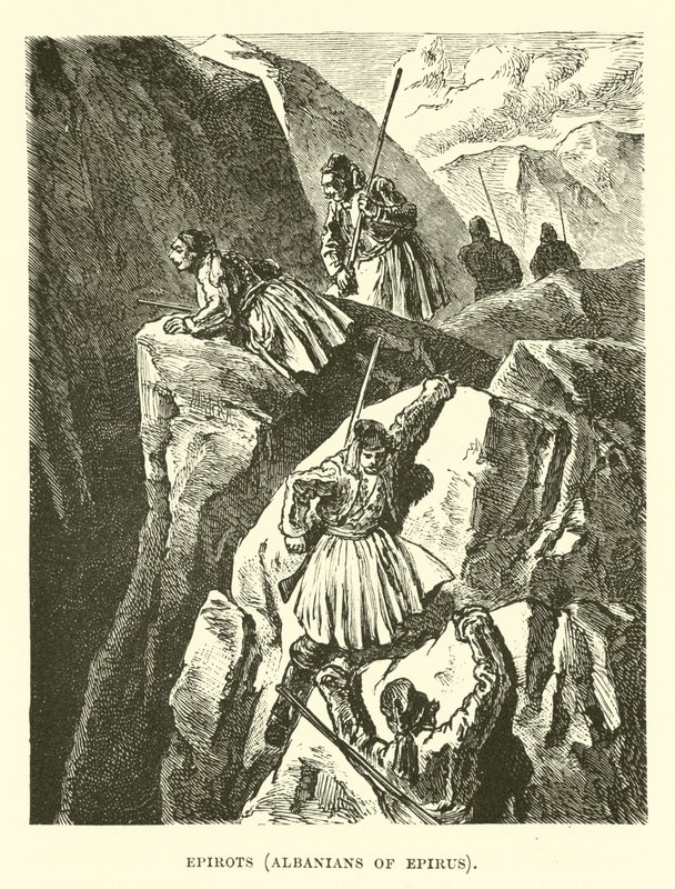 Epirots, albaner från Epirus av English School
