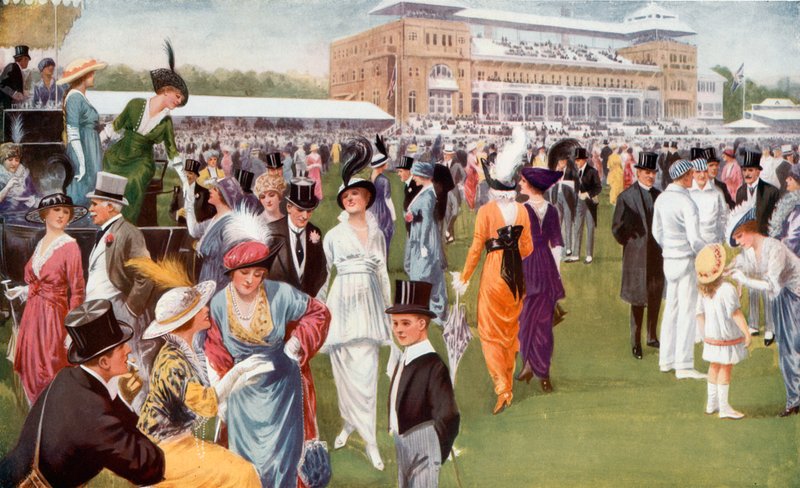 Eton och Harrow Cricket matchar på Lords av English School