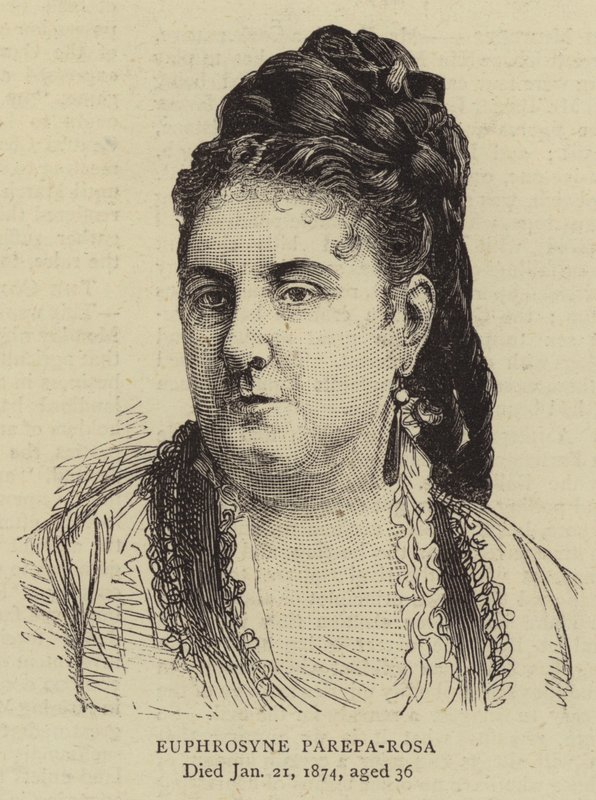 Euphrosyne Parepa-Rosa (gravyr) av English School