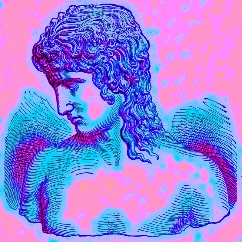 Extreme of Ethnic Divergence - Highest Type - I: Eros of Praxiteles, illustration från With the Worlds People av John Clark Ridpath, publicerad 1912 (digitalt förbättrad bild) av English School