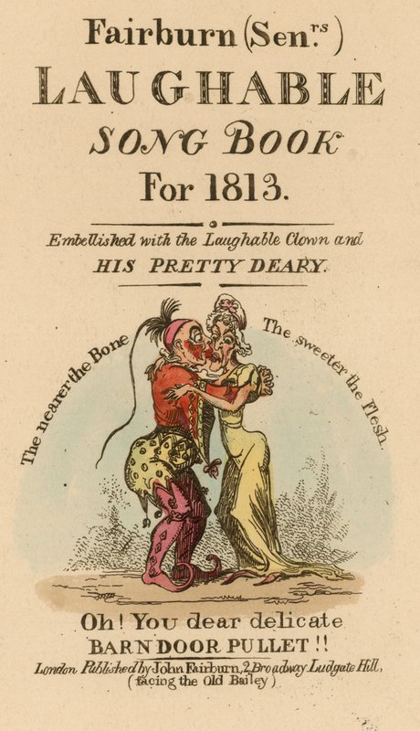 Fairburn seniors Laughable Song Book för 1813 av English School