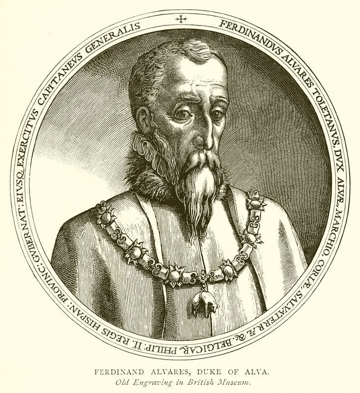Ferdinand Alvares, hertig av Alva av English School