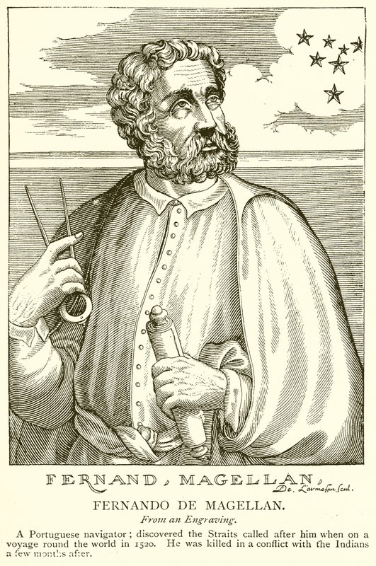 Ferdinand Magellan av English School