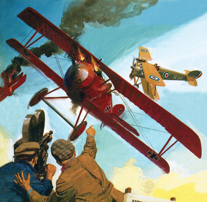 Inspelning av Howard Hughes film "Hell