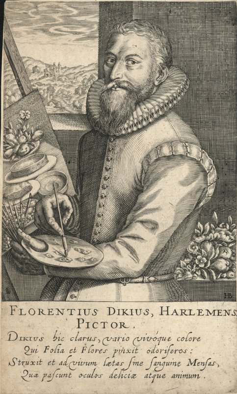 Floris Van Dijck, målare i Haarlem av English School