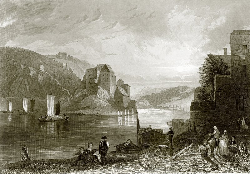 Fort Niederhaus, nära Passau av English School